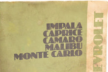 Load image into Gallery viewer, 1980 chevrolet service manual impala caprice camaro malibu monte carlo FACTORY