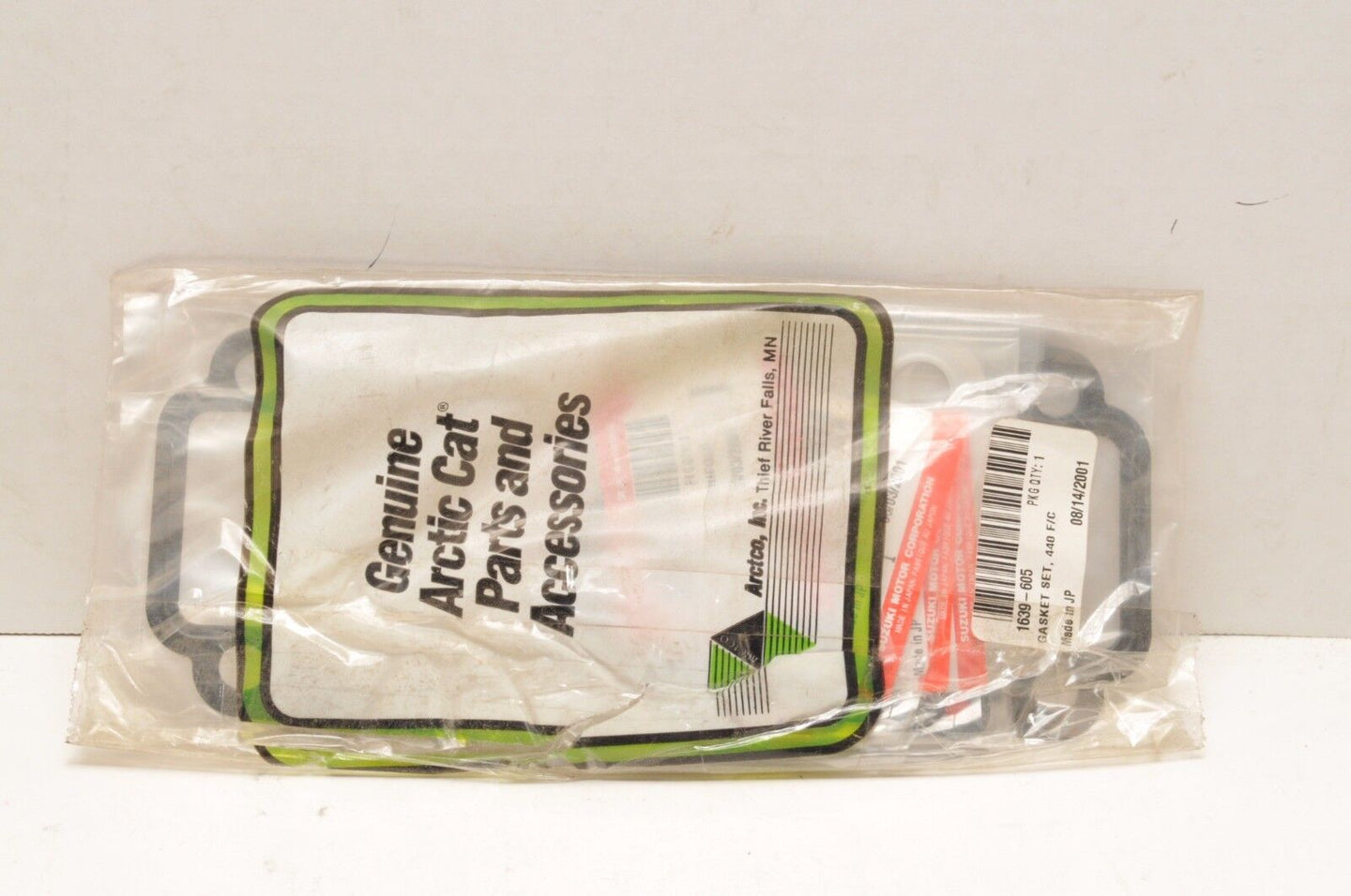 NOS OEM ARCTIC CAT 1639-605 GASKET SET *OPENED* 1639-605 440 FAN F/C  - Like New