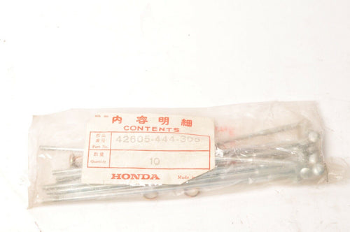 Genuine Honda 42605-444-305 Spokes Qty:10 A Rear CR125R Elsinore No Nips