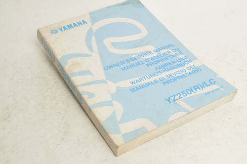 Yamaha Owner's Service Manual - YZ250 R 2003 English French Ger Ita 5UP-28199-30