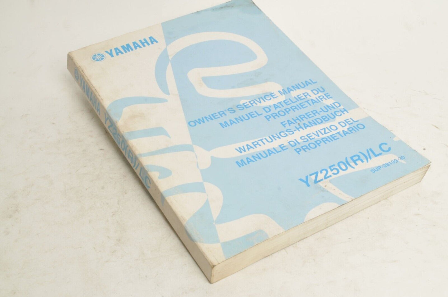 Yamaha Owner's Service Manual - YZ250 R 2003 English French Ger Ita 5UP-28199-30