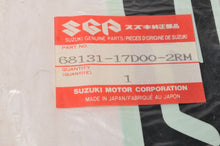 Load image into Gallery viewer, New NOS Genuine Suzuki 68131-17D00-2RM Decal,Emblem,Rear Cowl Fairing GSXR750 - Like New