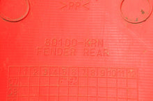 Load image into Gallery viewer, Genuine Honda Rear fender CRF250R red 2006 2007 | 80100-KRN-670 - Very Good