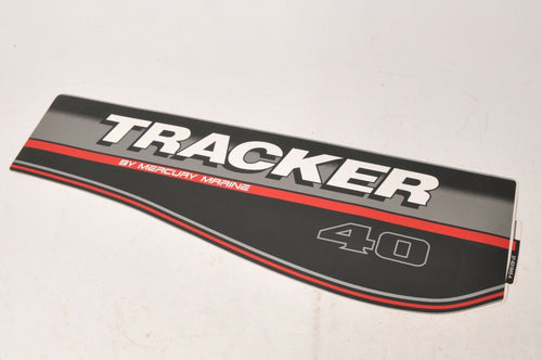 Mercury Marine MerCruiser Decal Tracker 40HP Outboard Left Side LH | 37-831845-4