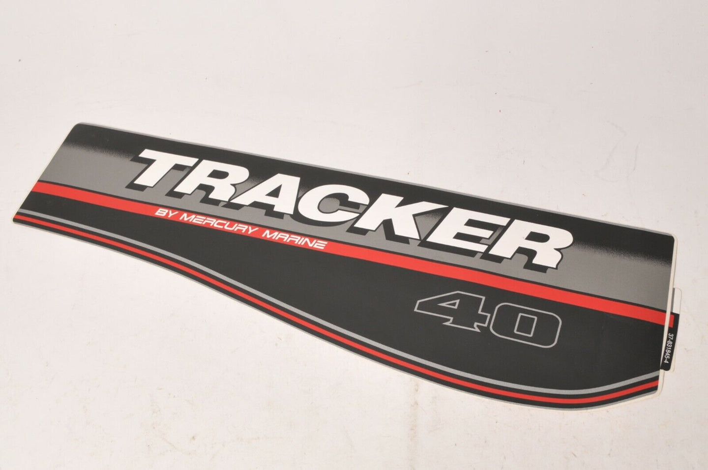 Mercury Marine MerCruiser Decal Tracker 40HP Outboard Left Side LH | 37-831845-4