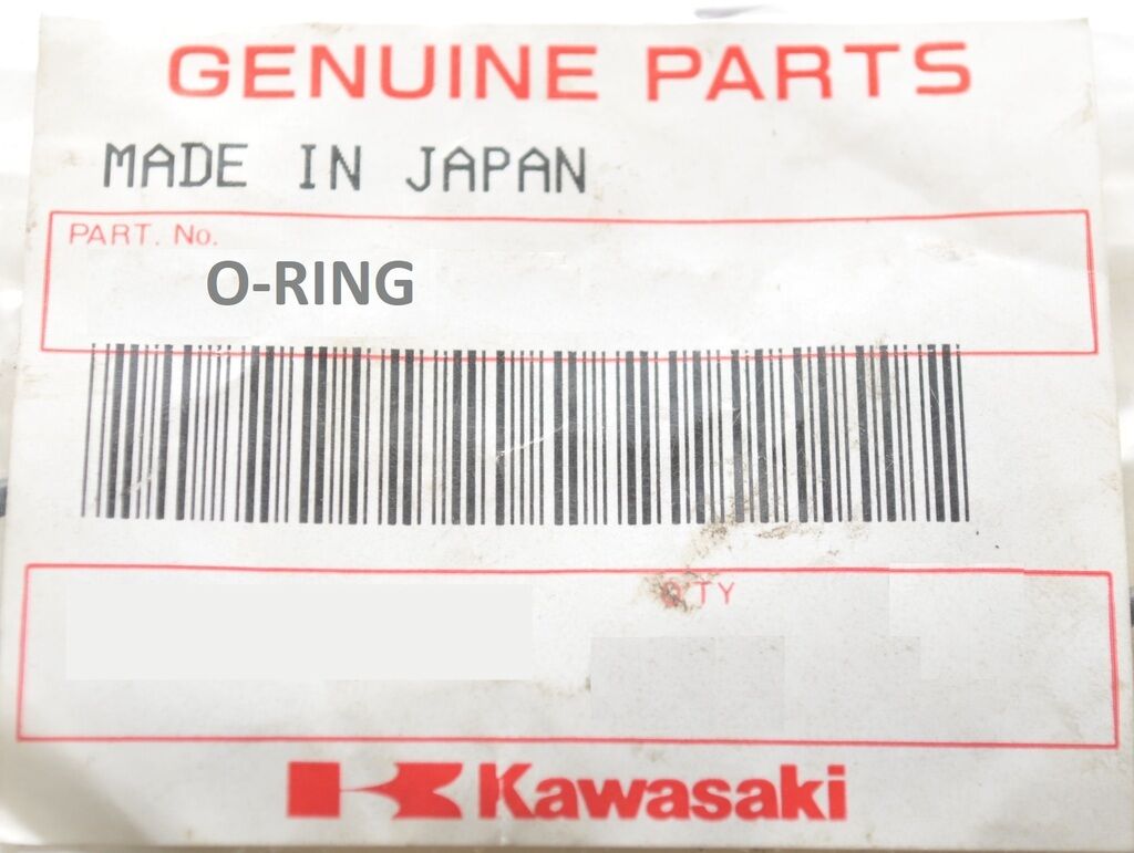 New Kawasaki NOS O-RING 92055-108 DYNAMO COVER KLT250 KZ250 CSR x5 - Like New