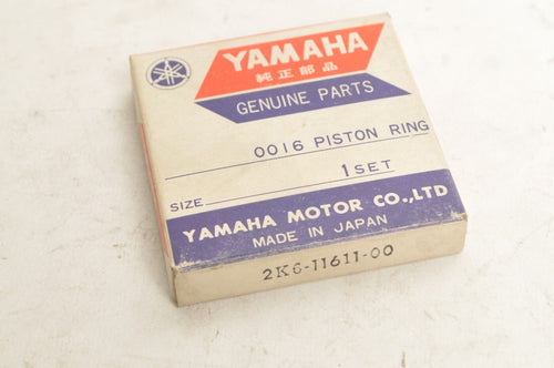 Genuine Yamaha Piston Ring Set STD YZ125 1978-1981  |  2K6-11611-00