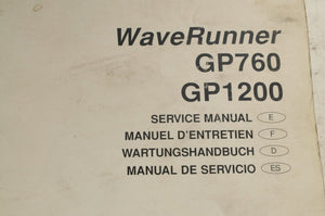 Yamaha Service Shop Manual - GP760 GP1200  En/Fr/De/Es  |  GP7-28197-Z7-C1