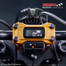 Load image into Gallery viewer, Koso D2 LCD Multi-Function Gauge Speedometer Dash for 14+ Dyna Softail Sportster