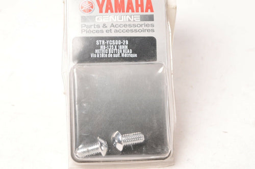 Genuine Yamaha STR-YCS00-29 M8 Chrome Screw bolt button head- Star Motorcycles