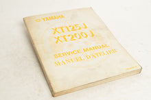 Load image into Gallery viewer, Yamaha Service Shop Manual 1982 XT125 XT200 J English French  | 15W-28197-70