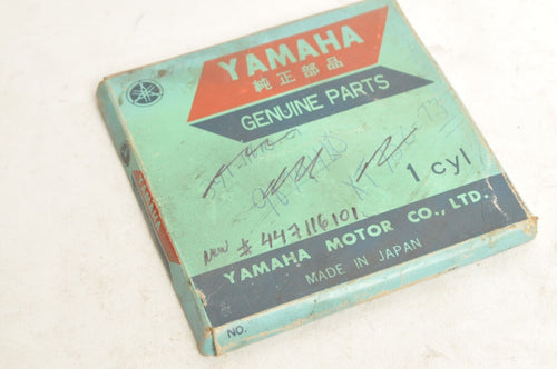 Genuine Yamaha Piston Ring Set 1st O/S STD  XS650  XT250 TT250  |  447-11610-10