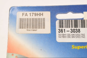 EBC FA179HH Double H Sintered Brake Pads - Yamaha XJ600S XVS1300 XVZ1300 ++