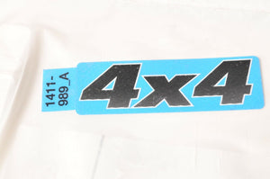 Genuine Arctic Cat 1411-989 Decal 4x4 - 550 700 1000 TRV LTD 2009-2015