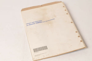 Yamaha Supplementary Service Manual Repair Maintenance Shop | SX500 600 700 NOS - Like New