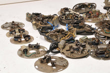 Load image into Gallery viewer, Lot of Japanese Motorcycle Ignition Breaker Points Base Plate Assemblies Vintage