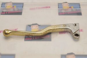 NOS OEM VINTAGE Honda 53175 LEVER, COATED - LEFT HAND (CLUTCH) LONG GOLD  - Like New