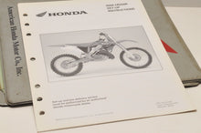 Load image into Gallery viewer, 2004 CR250R CR250 R GENUINE Honda Factory SETUP INSTRUCTIONS PDI MANUAL S0191 - Very Good