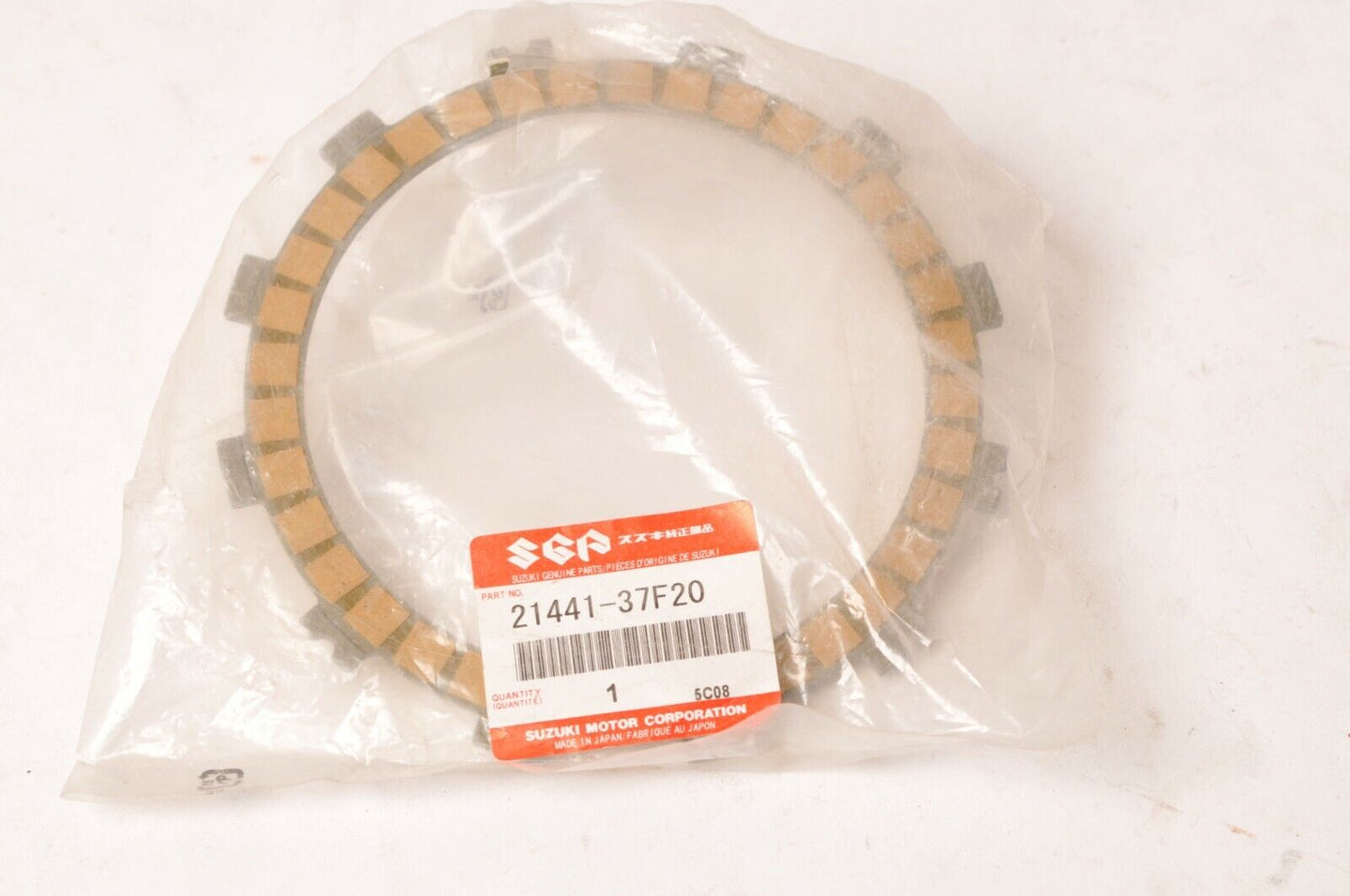 Genuine Suzuki 21441-37F20 Clutch Plate Friction Disc RM250 2002-2006