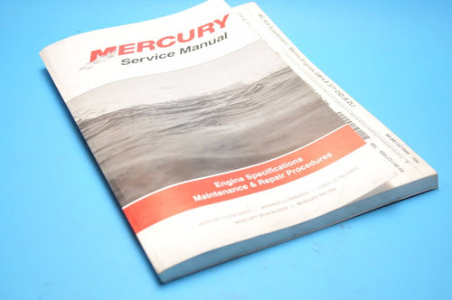 OEM MERCURY FACTORY SERVICE MANUAL 90-861327000 SUPPLEMENT MC #24 GM V8 377 6.2L - Very Good