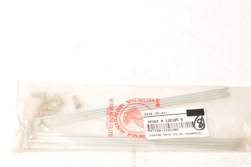 Genuine Honda 97188-11211B0 Spokes Qty:8 Hobbit PA50ii - Spoke A 13X185.5