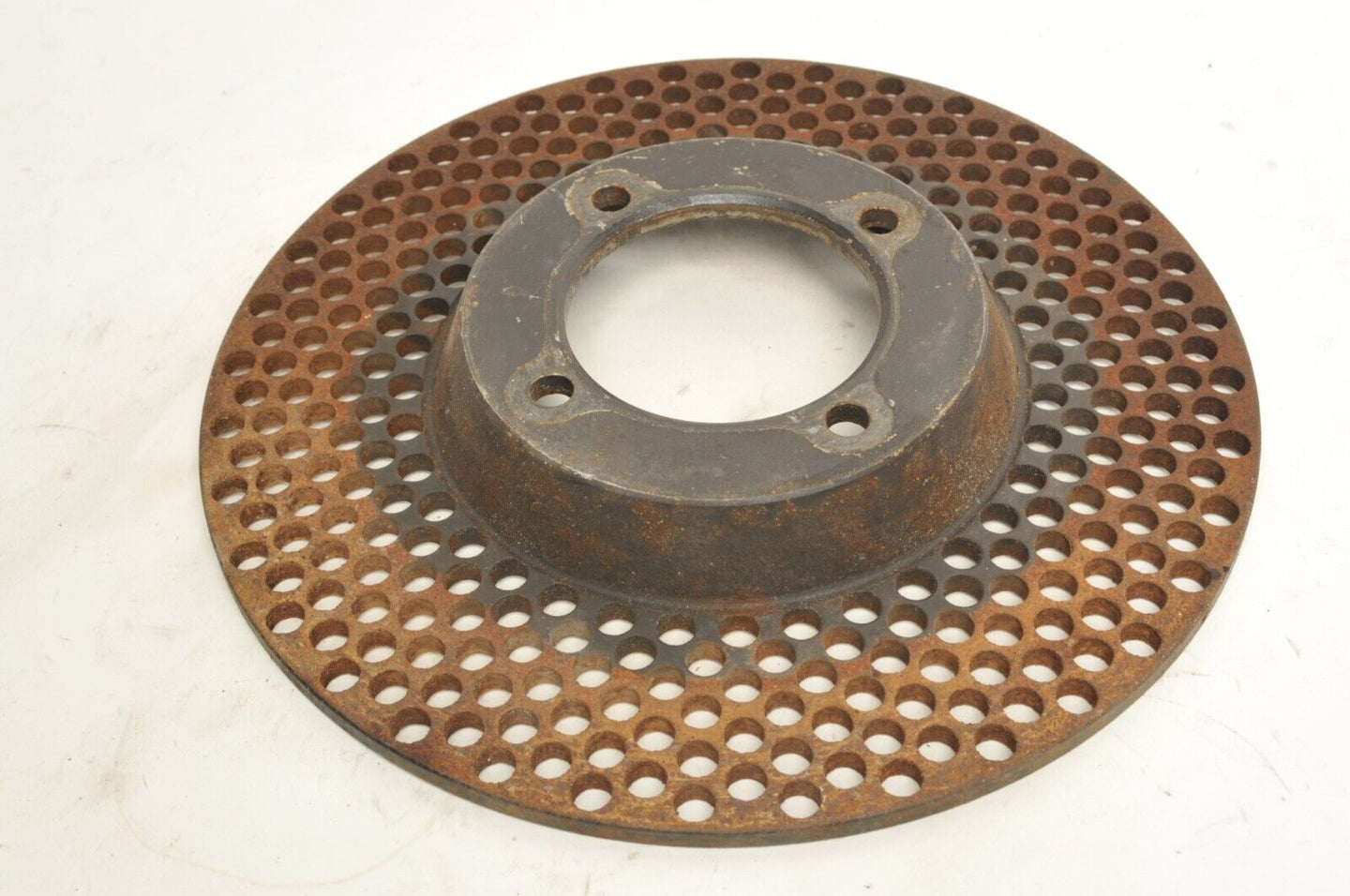 Ducati  275mm Cast Iron Drilled 4-Bolt Front Rotor - 750S 750 Sport SS GT Bevel - Very Good