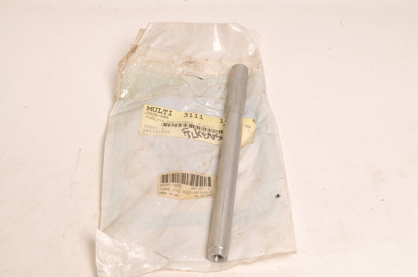 Genuine Arctic Cat Tube,Tie Rod SPindle Mountain Cat Bearcat +  | 0605-285 - Like New