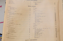 Load image into Gallery viewer, VINTAGE MOTORCYCLE 2-STROKE SERVICE MANUAL - 3rd EDITION VOL.1  1972  - Very Good