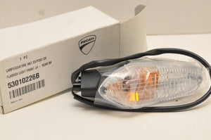 OEM DUCATI 53010226B SIGNAL LIGHT/FLASHER/INDICATOR - LEFT FRONT / RIGHT REAR