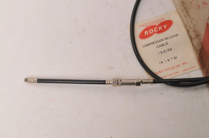 TSK ROCKY MOTORCYCLE THROTTLE CABLE - 13-0104 // A1676 -- UNIVERSAL  - Like New