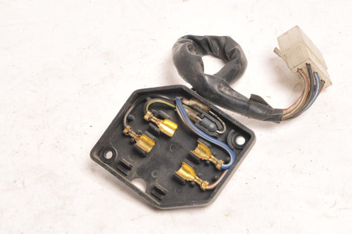 Honda Fuse Box Plate assembly Fits VT500 WHITE plug 38200- - Very Good