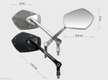 Load image into Gallery viewer, Ermax RET03G Aluminum Motorcycle Mirror Set Mirrors  | 3205AL03G