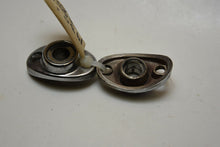 Load image into Gallery viewer, 1930s Vintage Classic Door Handle Trim Escutcheon Escutcheons Qty:2 Chrome