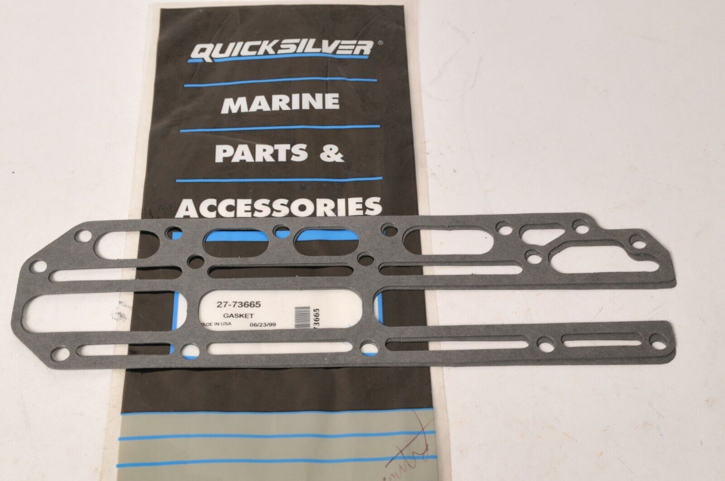 Mercury MerCruiser Quicksilver Gasket, Water Jacket Cover  | 27-73665 - Like New