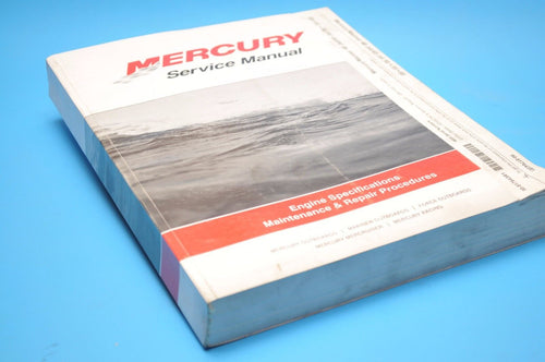 MERCURY FACTORY SERVICE MANUAL OEM 90-817643R1 MARINER 40 45 50 55 60 JET MOTOR+ - Very Good