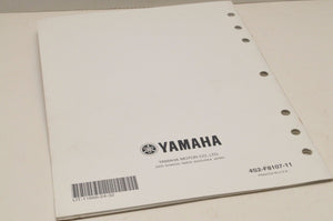 Genuine Yamaha ASSEMBLY SETUP MANUAL YFM35FGIA GRIZZLY 350 2011 LIT-11666-24-32 - Very Good