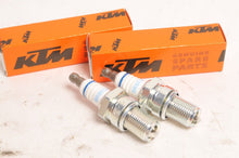 Load image into Gallery viewer, Genuine KTM Spark Plugs (2) BR8ECM fits 65 50 250 380 300 360 + | 54331093410