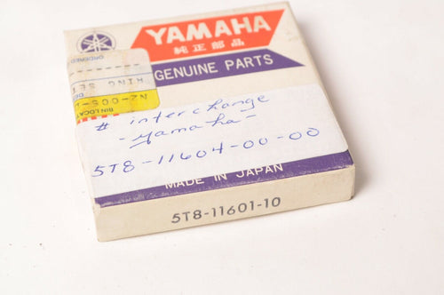 Genuine Yamaha Piston Ring Set +0.25mm YZ80 1974-1982  | 5T8-11601-10-00