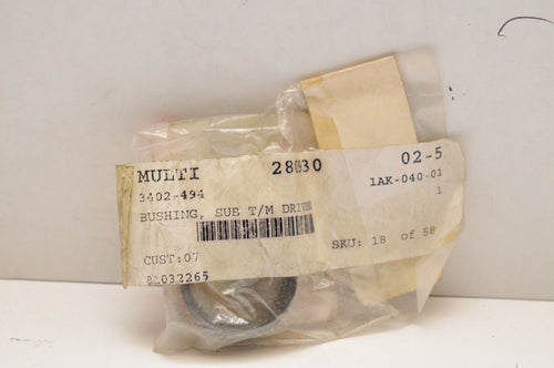 NOS OEM ARCTIC CAT 3402-494 BUSHING SUB T/M DRIVEN 400 500 2000-09 TRANSMISSION - Like New