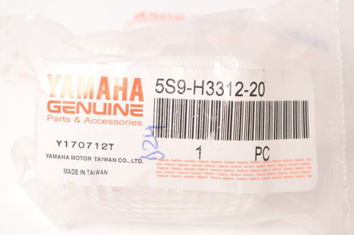 Genuine Yamaha Turn Signal Flasher Lens Clear - Zuma 50 50F 50FX  | 5S9-H3312-20