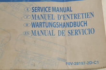 Load image into Gallery viewer, Yamaha Service Shop Manual - WaveRunner XLT1200   En/Fr/De/Es  |  460068