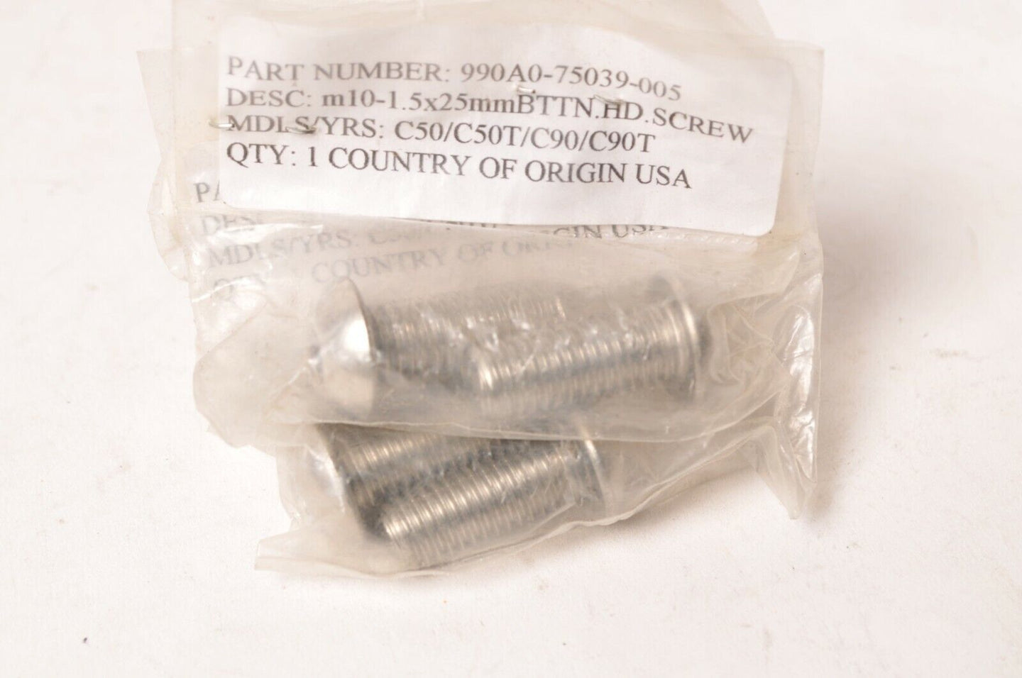 Genuine Suzuki 990A0-75039-005 Qty:7 Screw, Mounting - Volusia Boulevard ++
