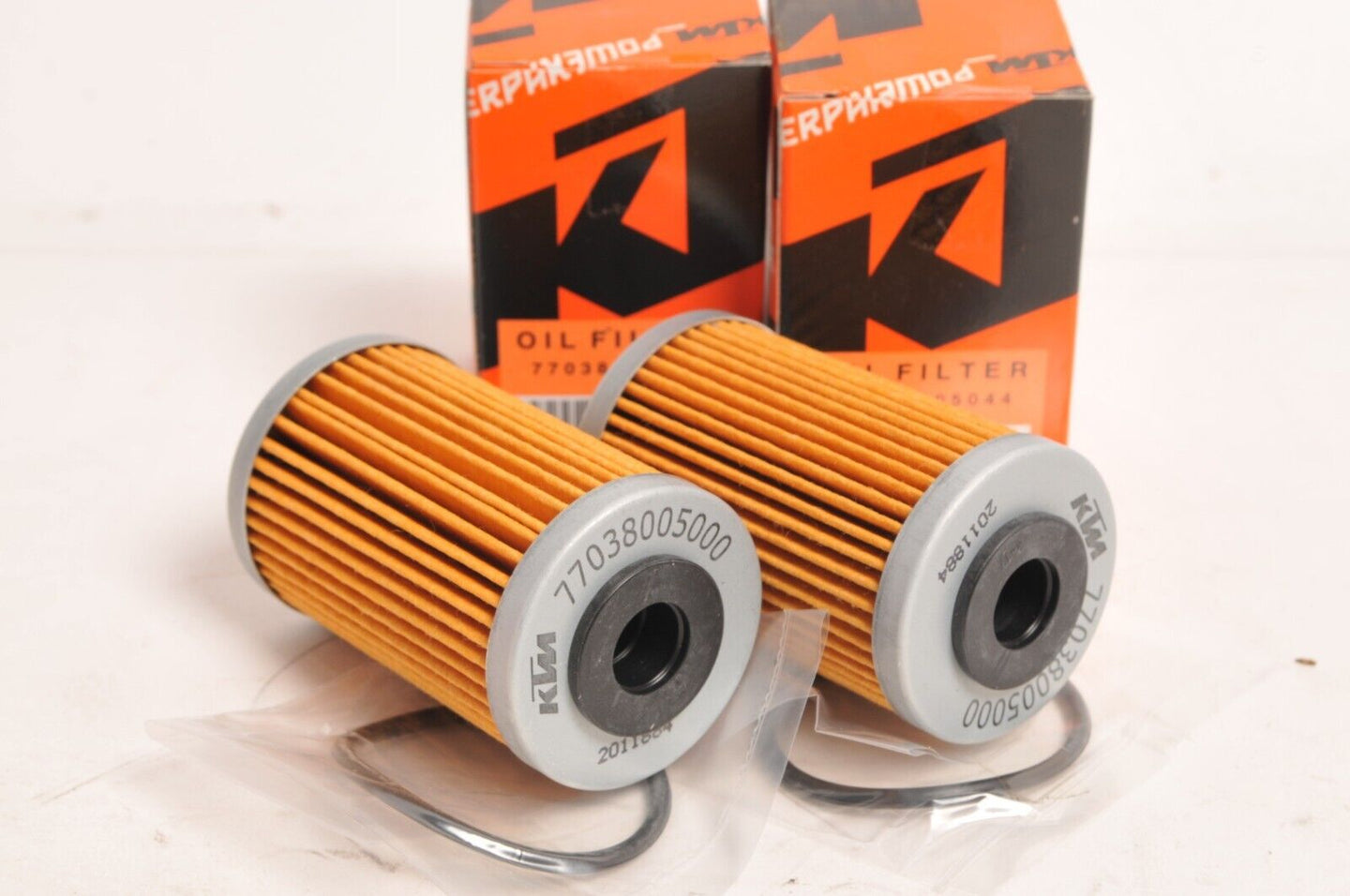 Genuine KTM Oil Filter Filters (2) 250 450 500  Husqvarna   | 77038005044