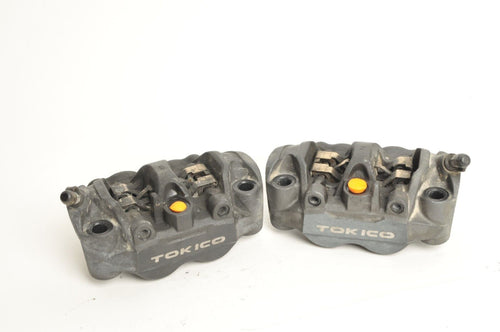 Genuine Honda Front Brake Caliper L R CBR600RR 2009-17 | 45150-MFJ-A51 + 45250 - Very Good