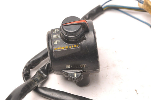 Vintage Yamaha Switch RH Right Engine Stop Run OFF Lights -409 - Very Good