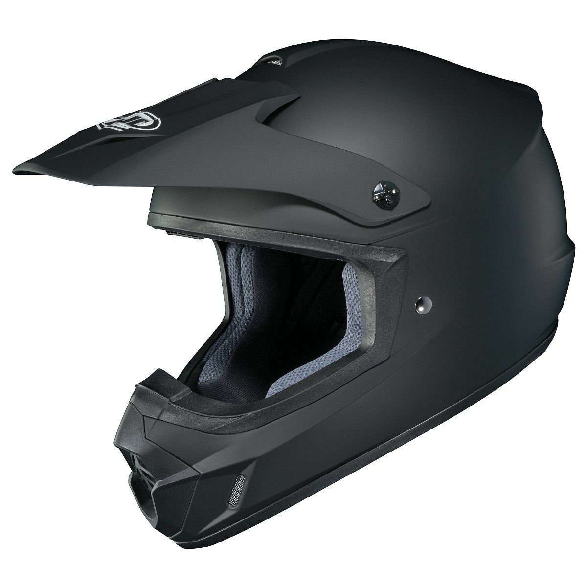 HJC CS-MX2 CS-MXii Motocross MX Motorcycle Helmet Flat Black size XS | 0101-4271