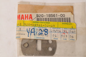 Genuine Yamaha Plate,Slide 1 Moto-4 YTM200 Timberwolf ++  |  52G-18561-00