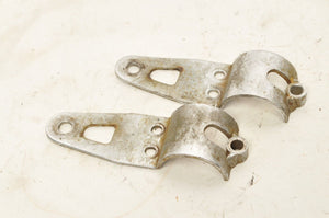 Ducati Headlight Mount Set (OUTER ONLY) pair for 250 350 450 Desmo 71-72 - Very Good