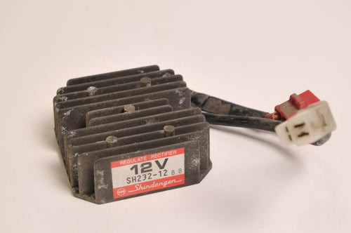 Honda Voltage Regulator Shindengen SH232-12 from CM400E 1981 #3 31600-413-008 - Very Good - Very Good