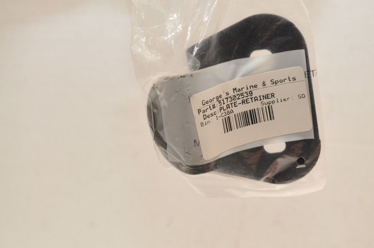 NOS OEM SKIDOO 517302539 RETAINER PLATE/MIRROR MOUNT FORMULA DELUXE GRAND TOURIN - Like New
